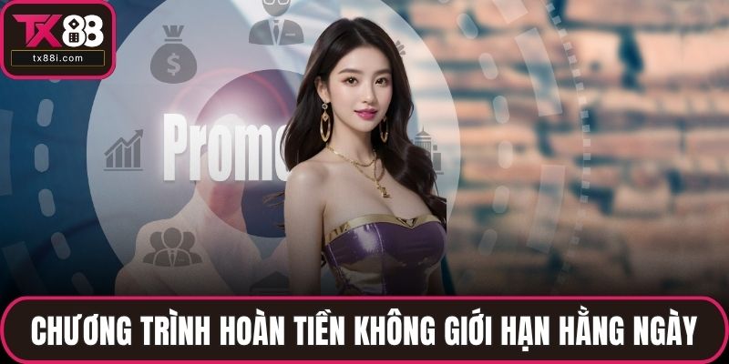 Chương trình hoàn tiền không giới hạn hằng ngày