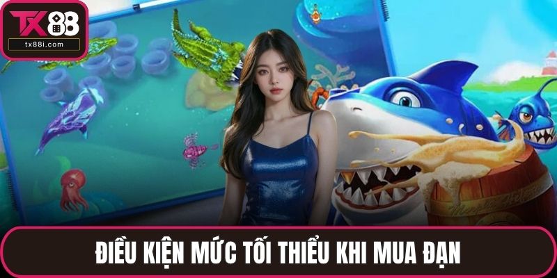 Điều kiện mức tối thiểu khi mua đạn