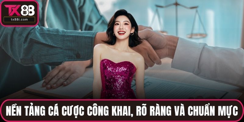 Nền tảng cá cược công khai, rõ ràng và chuẩn mực