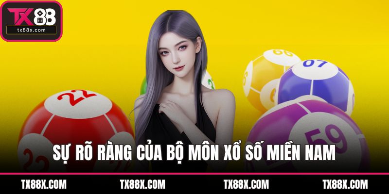 Sự rõ ràng của bộ môn xổ số miền Nam